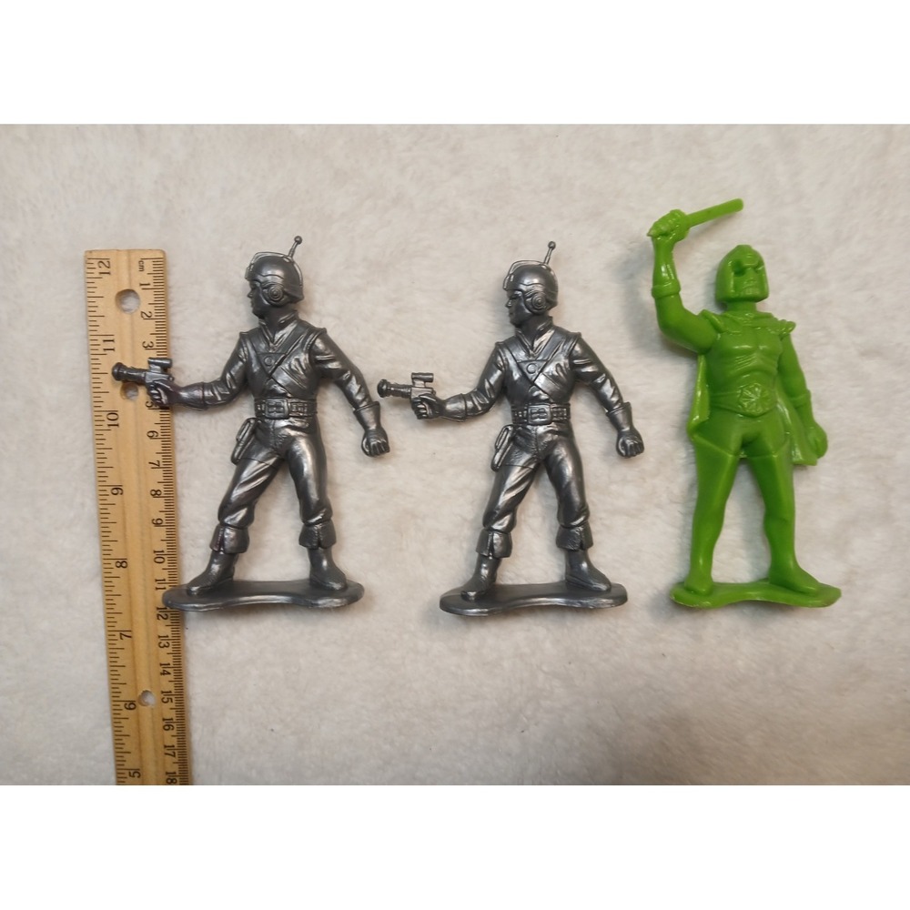 Tim Mee Galaxy Laser Team w/Space Monsters-Vintage 1970's - Lot of 3 Characters
